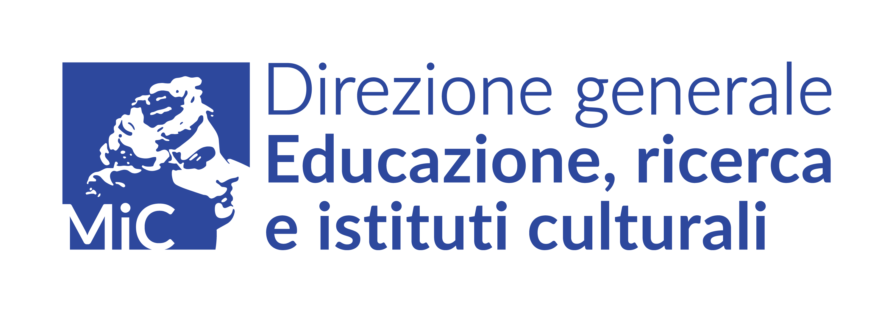 Logo direzione generale educazione, ricerca e istituti culturali